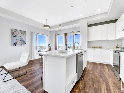 511 1316 Windermere Way, Edmonton, AB - Indoor Photo Showing Kitchen With Upgraded Kitchen