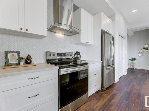 511 1316 Windermere Way, Edmonton, AB - Indoor Photo Showing Kitchen With Stainless Steel Kitchen With Upgraded Kitchen