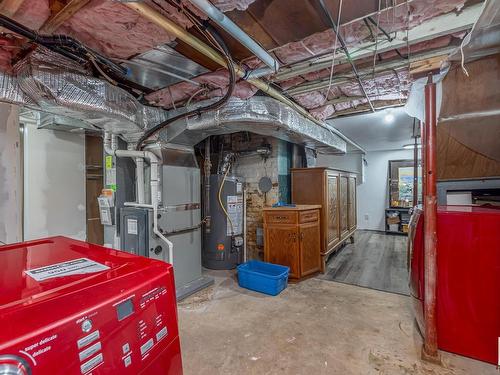 11649 95 Street, Edmonton, AB - Indoor Photo Showing Basement