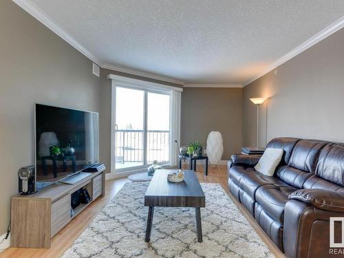 409 14604 125 Street, Edmonton, AB - Indoor Photo Showing Living Room