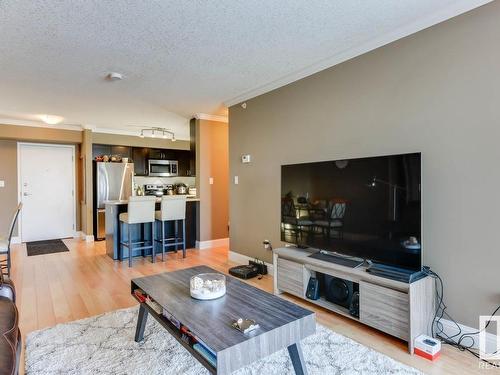 409 14604 125 Street, Edmonton, AB - Indoor Photo Showing Living Room