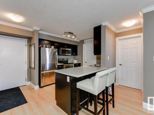 409 14604 125 Street, Edmonton, AB - Indoor Photo Showing Kitchen With Stainless Steel Kitchen