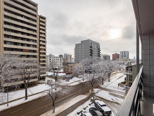 505 10160 116 Street, Edmonton, AB - Outdoor With Balcony