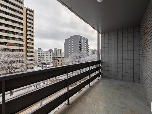 505 10160 116 Street, Edmonton, AB - Outdoor With Balcony