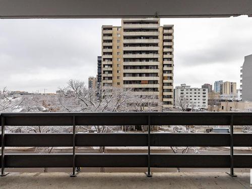 505 10160 116 Street, Edmonton, AB - Outdoor With Balcony