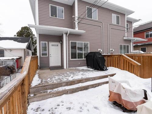 11243 102 Street, Edmonton, AB - Outdoor With Deck Patio Veranda With Exterior