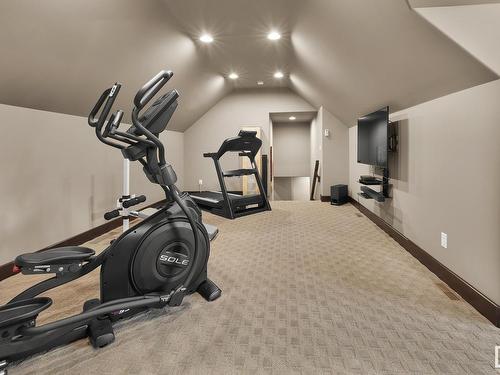 3719 Cameron Heights Place, Edmonton, AB - Indoor Photo Showing Gym Room