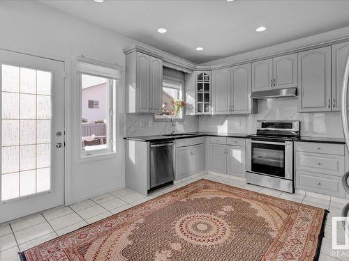 3508 24 Street, Edmonton, AB - Indoor Photo Showing Kitchen