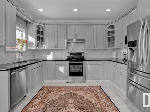 3508 24 Street, Edmonton, AB - Indoor Photo Showing Kitchen