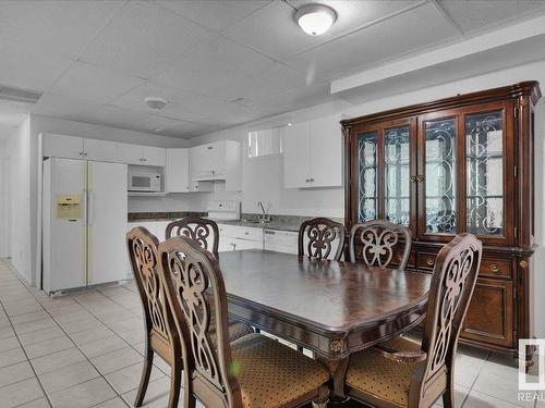 3508 24 Street, Edmonton, AB - Indoor Photo Showing Dining Room