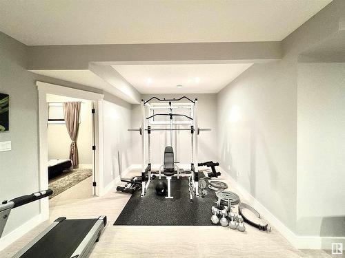 1330 Adamson Drive, Edmonton, AB - Indoor Photo Showing Gym Room