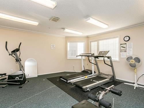 101 17150 94A Avenue, Edmonton, AB - Indoor Photo Showing Gym Room