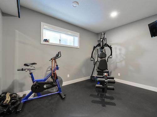 35 10550 Ellerslie Road, Edmonton, AB - Indoor Photo Showing Gym Room