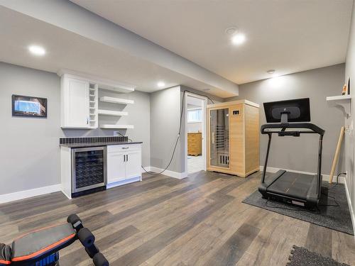 35 10550 Ellerslie Road, Edmonton, AB - Indoor Photo Showing Gym Room