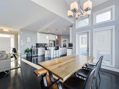 35 10550 Ellerslie Road, Edmonton, AB - Indoor Photo Showing Living Room With Fireplace