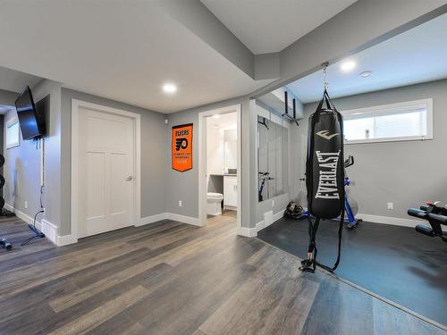 35 10550 Ellerslie Road, Edmonton, AB - Indoor Photo Showing Gym Room