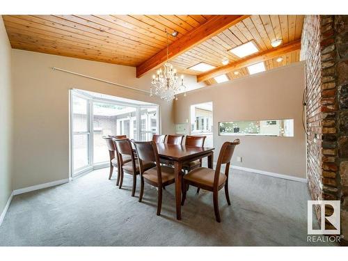 14004 47 Avenue, Edmonton, AB - Indoor Photo Showing Dining Room