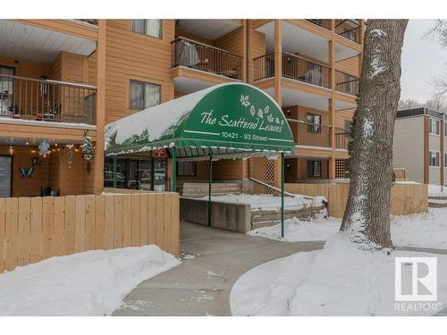 203 10421 93 Street, Edmonton, AB - Outdoor With Balcony