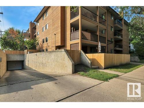 203 10421 93 Street, Edmonton, AB - Outdoor With Balcony