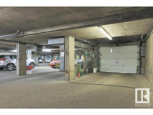 203 10421 93 Street, Edmonton, AB - Indoor Photo Showing Garage