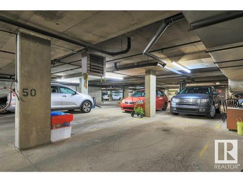 203 10421 93 Street, Edmonton, AB - Indoor Photo Showing Garage