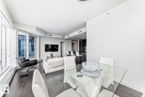 2910 10360 102 Street, Edmonton, AB - Indoor Photo Showing Dining Room