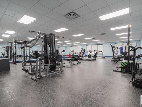 137 7825 71 Street, Edmonton, AB - Indoor Photo Showing Gym Room