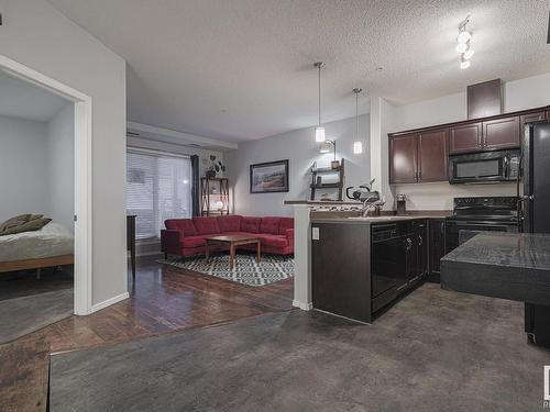 137 7825 71 Street, Edmonton, AB - Indoor Photo Showing Kitchen With Double Sink