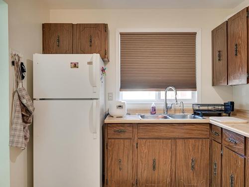 13309 47 Street, Edmonton, AB - Indoor Photo Showing Kitchen With Double Sink