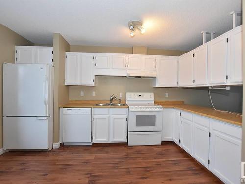 14131 26 Street, Edmonton, AB - Indoor Photo Showing Kitchen With Double Sink