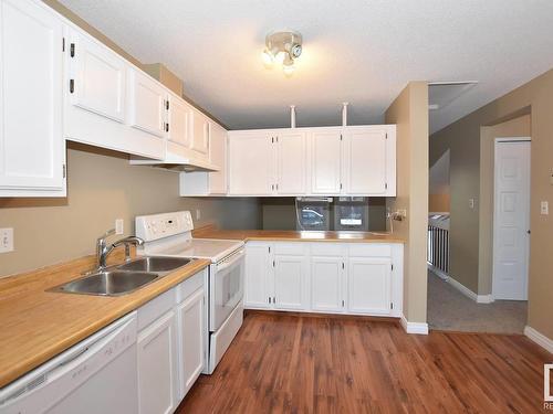 14131 26 Street, Edmonton, AB - Indoor Photo Showing Kitchen With Double Sink