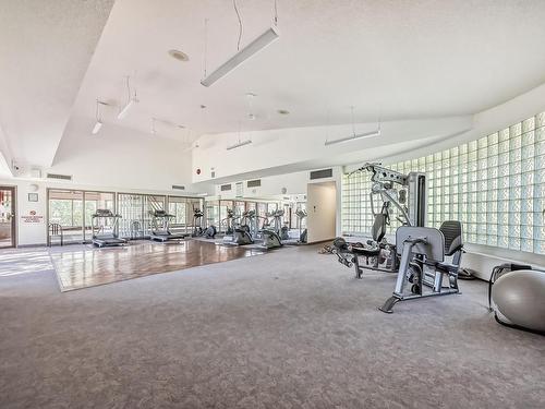 131 4404 122 Street, Edmonton, AB - Indoor Photo Showing Gym Room