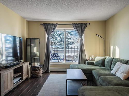 103 6084 Stanton Drive, Edmonton, AB - Indoor Photo Showing Living Room