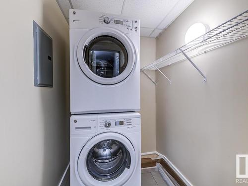 233 6079 Maynard Way, Edmonton, AB - Indoor Photo Showing Laundry Room