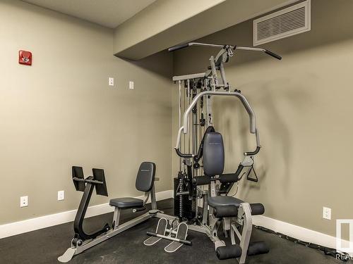 233 6079 Maynard Way, Edmonton, AB - Indoor Photo Showing Gym Room