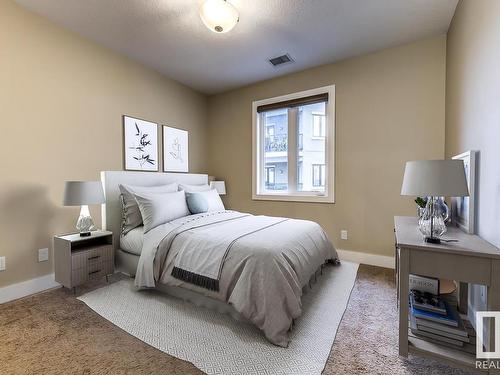 233 6079 Maynard Way, Edmonton, AB - Indoor Photo Showing Bedroom