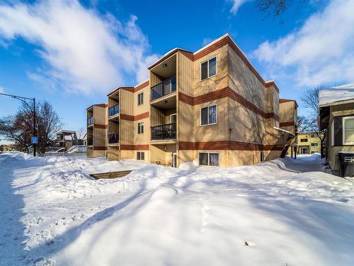 302 10432 76 Avenue, Edmonton, AB - Outdoor With Balcony With Facade