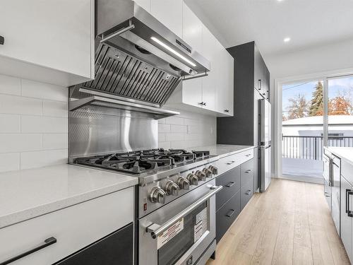 9846 74 Avenue, Edmonton, AB - Indoor Photo Showing Kitchen With Upgraded Kitchen