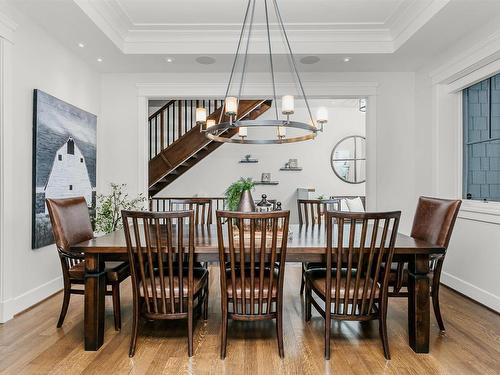 12708 39 Avenue, Edmonton, AB - Indoor Photo Showing Dining Room