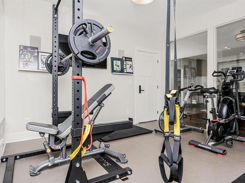 12708 39 Avenue, Edmonton, AB - Indoor Photo Showing Gym Room