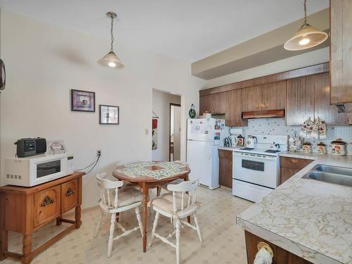 14236 79 Street, Edmonton, AB - Indoor Photo Showing Kitchen With Double Sink