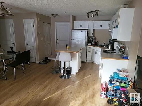 101 10535 122 Street, Edmonton, AB - Indoor Photo Showing Kitchen With Double Sink