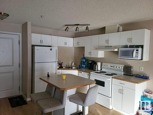 101 10535 122 Street, Edmonton, AB - Indoor Photo Showing Kitchen With Double Sink