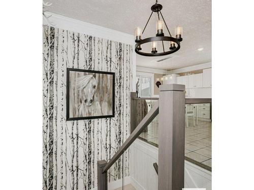 3519 20 Avenue, Edmonton, AB - Indoor Photo Showing Other Room With Fireplace