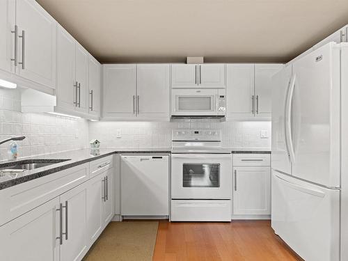 407 6608 28 Avenue, Edmonton, AB - Indoor Photo Showing Kitchen