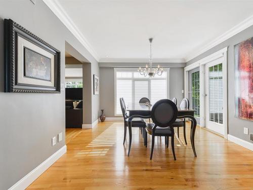 9507 141 Street, Edmonton, AB - Indoor Photo Showing Dining Room