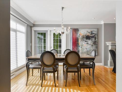 9507 141 Street, Edmonton, AB - Indoor Photo Showing Dining Room