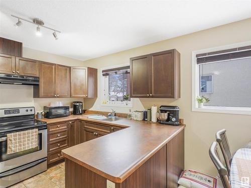 2 11841 97 Street, Edmonton, AB - Indoor Photo Showing Kitchen With Double Sink