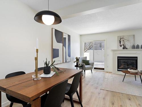 35 230 Edwards Drive, Edmonton, AB - Indoor With Fireplace