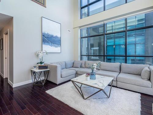 513 1230 Windermere Way, Edmonton, AB - Indoor Photo Showing Living Room